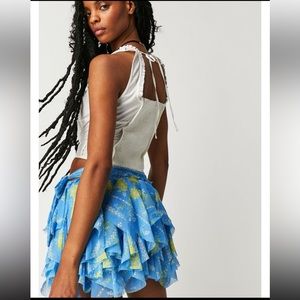 Free People! Bali Made You Look Mini Skirt NWOT!